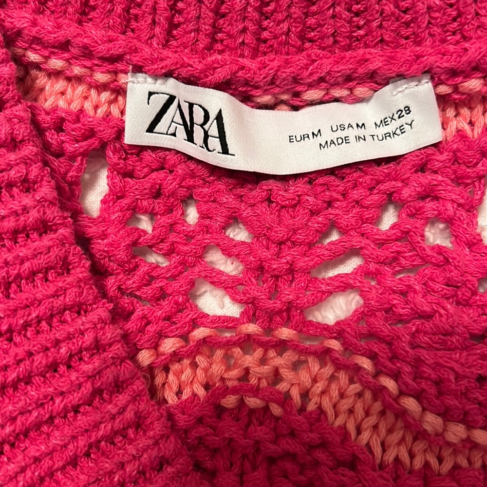 Like new Zara knit summer top